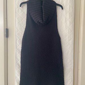 Long Tunic Sleeveless Sweater